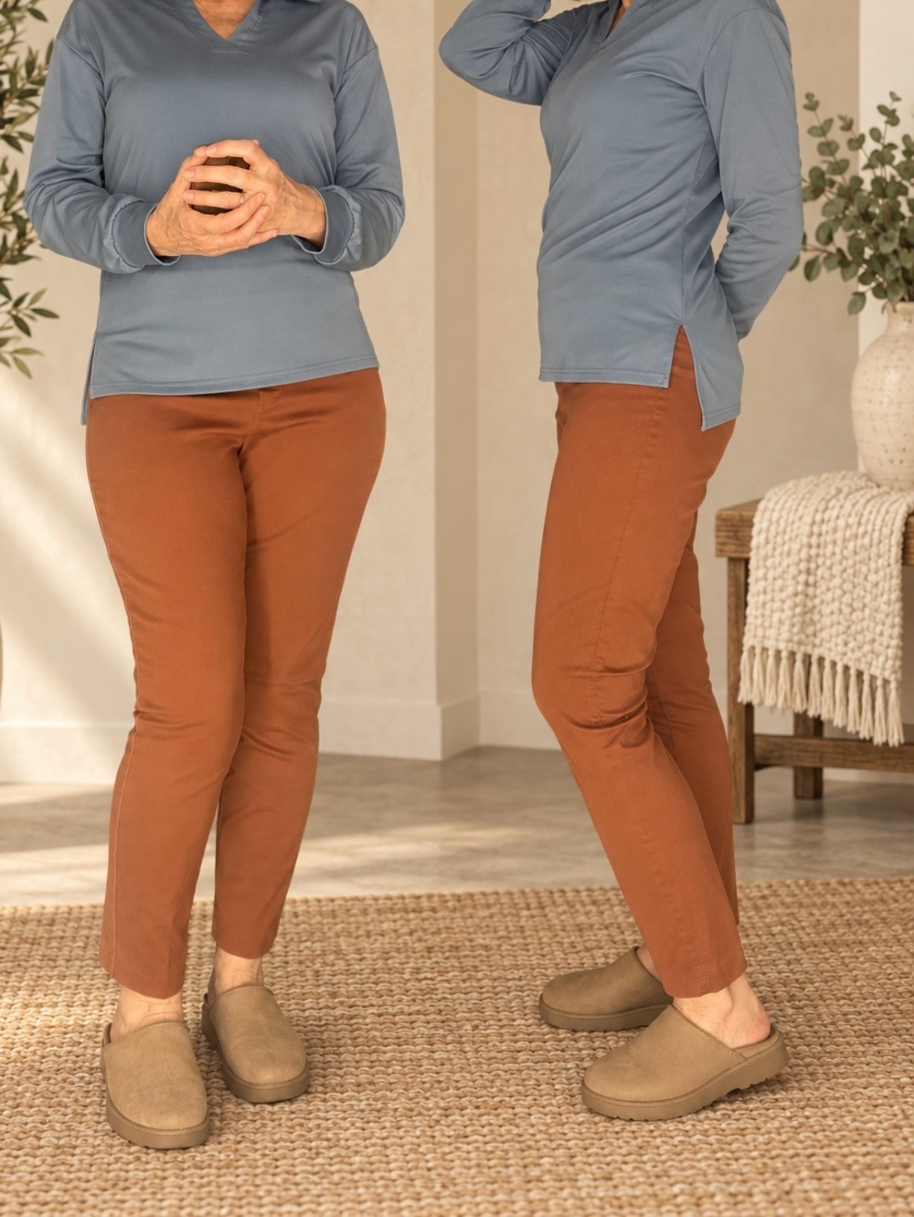 H&M Women’s Pull-On Pants – Comfortable Stretch Waist